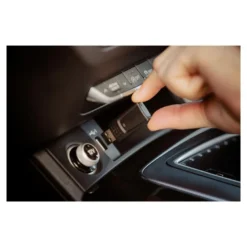 Adapter bezprzewodowy QUAD LOCK CarPlay/Android Auto czarny
