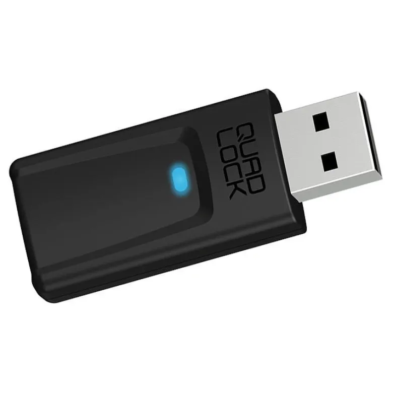 Adapter bezprzewodowy QUAD LOCK CarPlay/Android Auto czarny