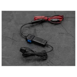 Adapter QUAD LOCK wodoodporny 12V - USB czarny