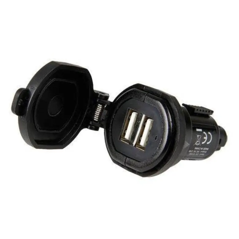 Ładowarka LAMPA DIN-TECH 2xUSB