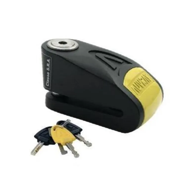 Blokada na tarczę hamulcową AUVRAY B-LOCK 14 BLACK/YELLOW czarny żółty