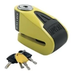 Blokada z alarmem na tarczę hamulcową AUVRAY B-LOCK 06 YELLOW/BLACK żółty czarny