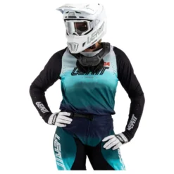 Bluza cross damska LEATT MOTO 4.5 LITE LADY MARINE niebieski biały czarny