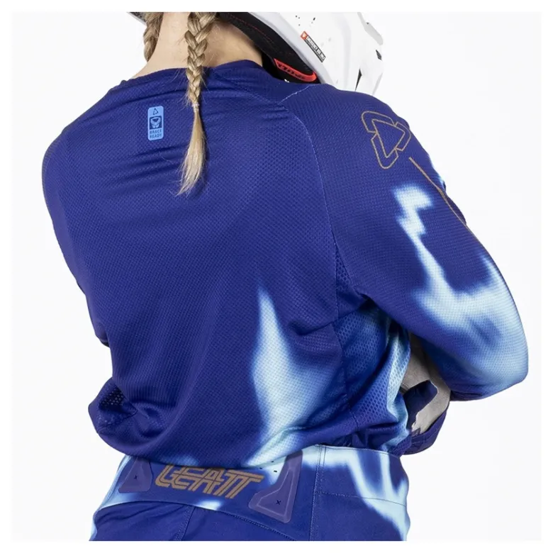 Bluza cross damska LEATT MOTO 4.5 LITE LADY DEEP BLUE niebieski