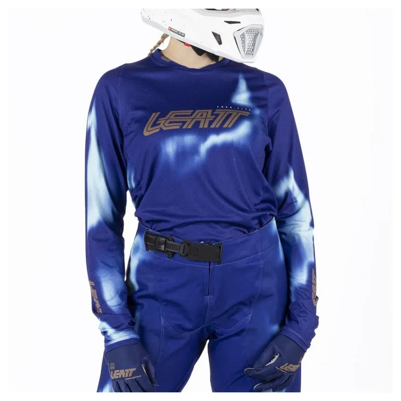 Bluza cross damska LEATT MOTO 4.5 LITE LADY DEEP BLUE niebieski