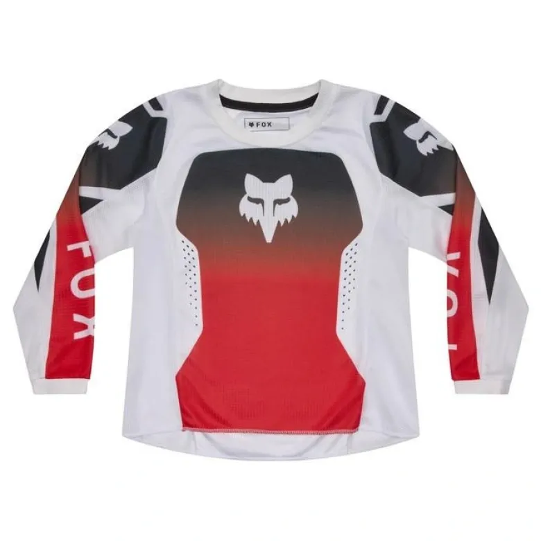 Bluza cross dziecięca FOX JUNIOR 180 SHIELD FLUO RED czerwony fluo