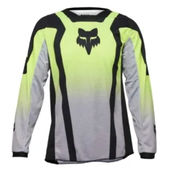 Bluza cross dziecięca FOX JUNIOR 180 LEAN FLUORESCENT YELLOW żółty fluo