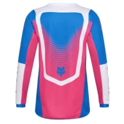 Bluza cross dziecięca FOX JUNIOR 180 COLLECT BLUE/PINK czarny różowy