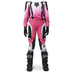 Bluza cross dziecięca FOX JUNIOR GIRLS 180 LEAN BLACK/PINK czarny różowy