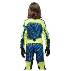 Bluza cross dziecięca FOX JUNIOR FLEXAIR IMPRESSION FLUORESCENT YELLOW żółty fluo