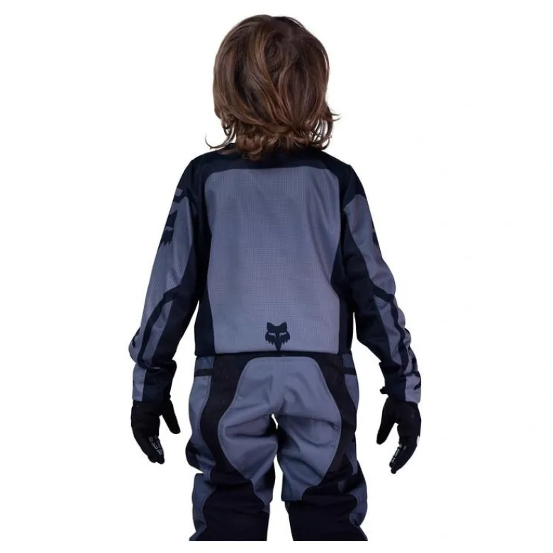 Bluza cross dziecięca FOX JUNIOR 180 SHIELD BLACK czarny
