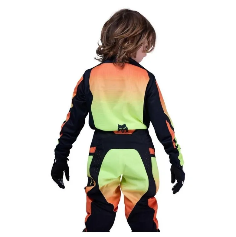 Bluza cross dziecięca FOX JUNIOR 180 SHIELD FLUO YELLOW żółty fluo