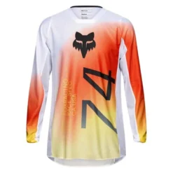 Bluza cross FOX 180 AIR HAZE WHITE biały