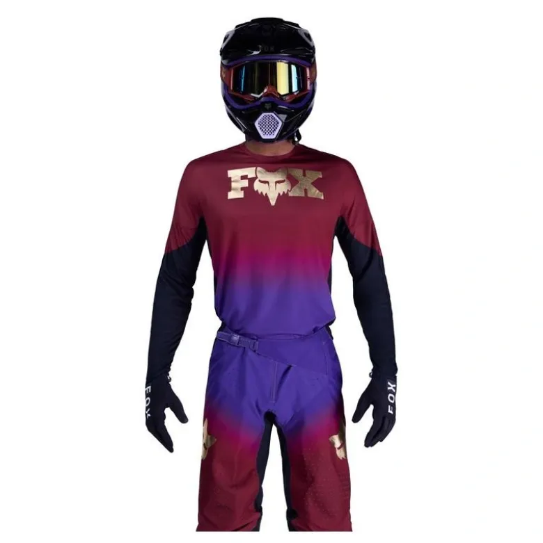 Bluza cross FOX 360 DRIP RUST bordowy fioletowy