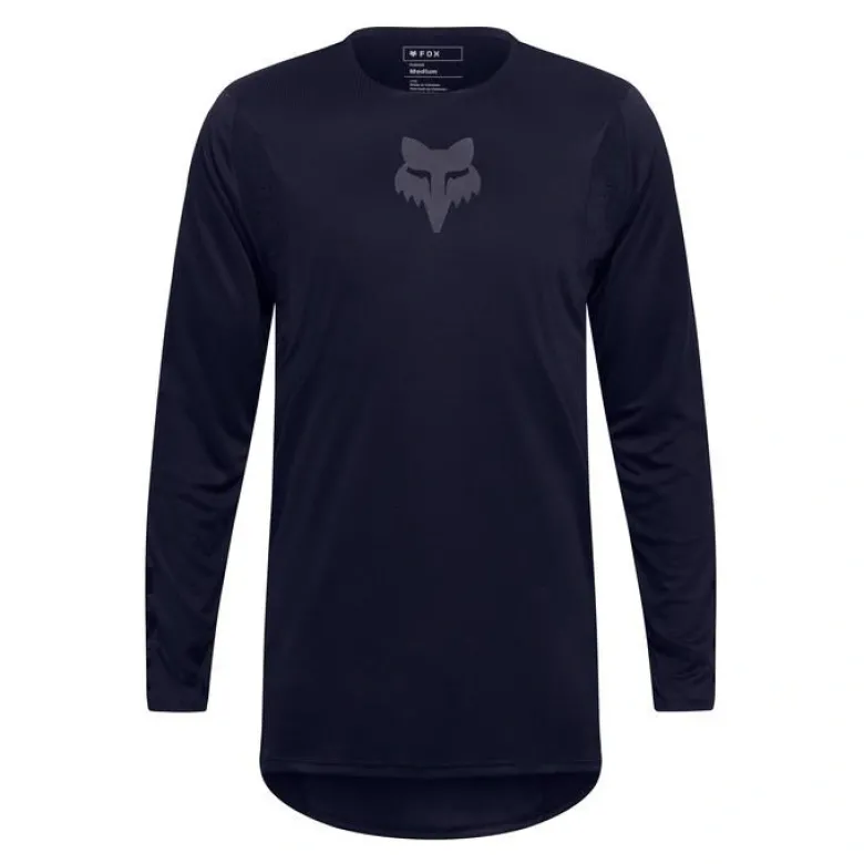 Bluza cross FOX FLEXAIR BLACKOUT BLACK czarny