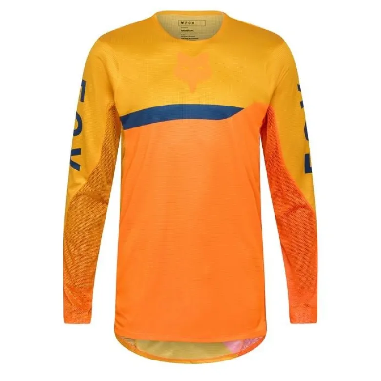 Bluza cross FOX FLEXAIR FRACTURE TANGERINE pomarańczowy żółty