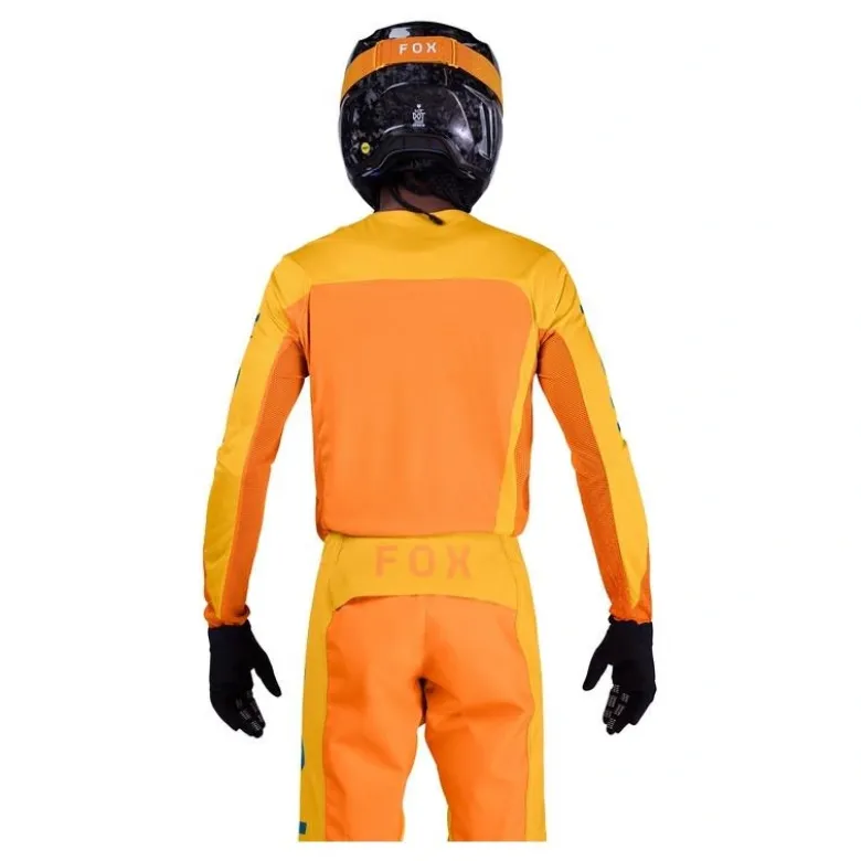 Bluza cross FOX FLEXAIR FRACTURE TANGERINE pomarańczowy żółty