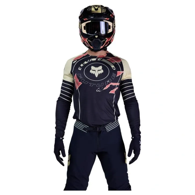 Bluza cross FOX FLEXAIR INNING BLACK czarny