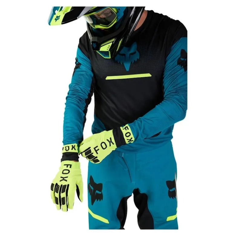 Bluza cross FOX FLEXAIR OPTICAL MAUI BLUE niebieski czarny
