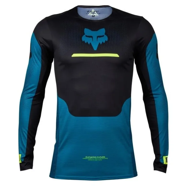 Bluza cross FOX FLEXAIR OPTICAL MAUI BLUE niebieski czarny