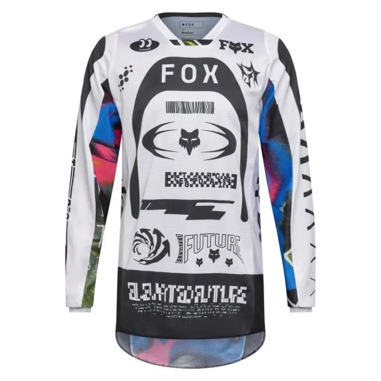 Bluza cross FOX 180 IMAGE COSMO WHITE/BLACK biały czarny