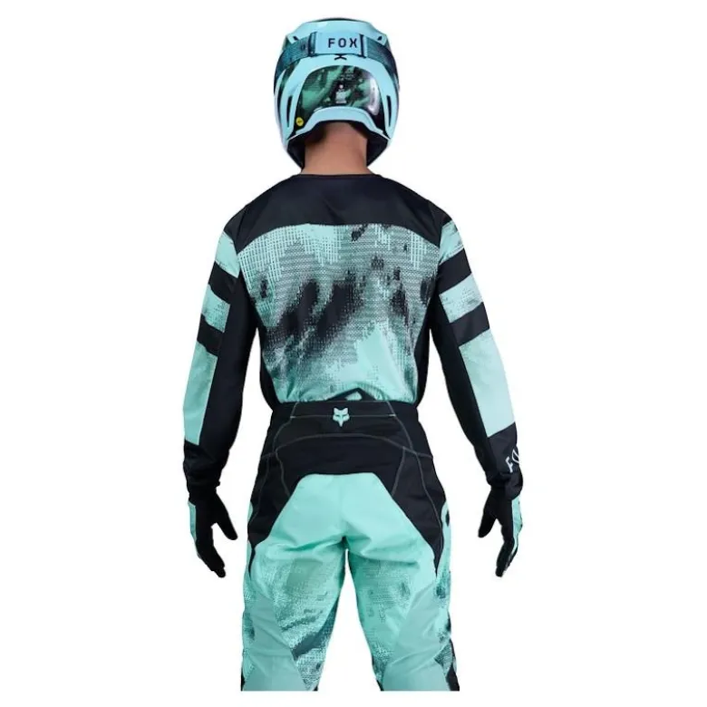 Bluza cross FOX 180 KAIROS TURQUOISE czarny zielony niebieski