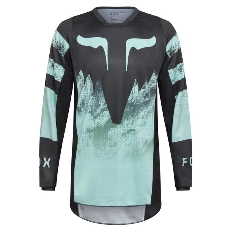 Bluza cross FOX 180 KAIROS TURQUOISE czarny zielony niebieski