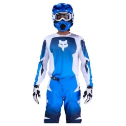 Bluza cross FOX 180 SHIELD BLUE niebieski
