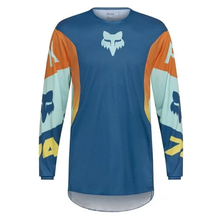 Bluza cross FOX 360 TINE TWILIGHT niebieski pomarańczowy