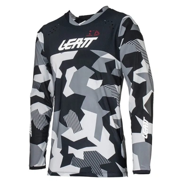 Bluza cross LEATT MOTO 4.5 ENDURO FORGE szary czarny
