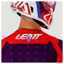 Bluza cross LEATT MOTO 4.5 LITE SUNBURN czerwony