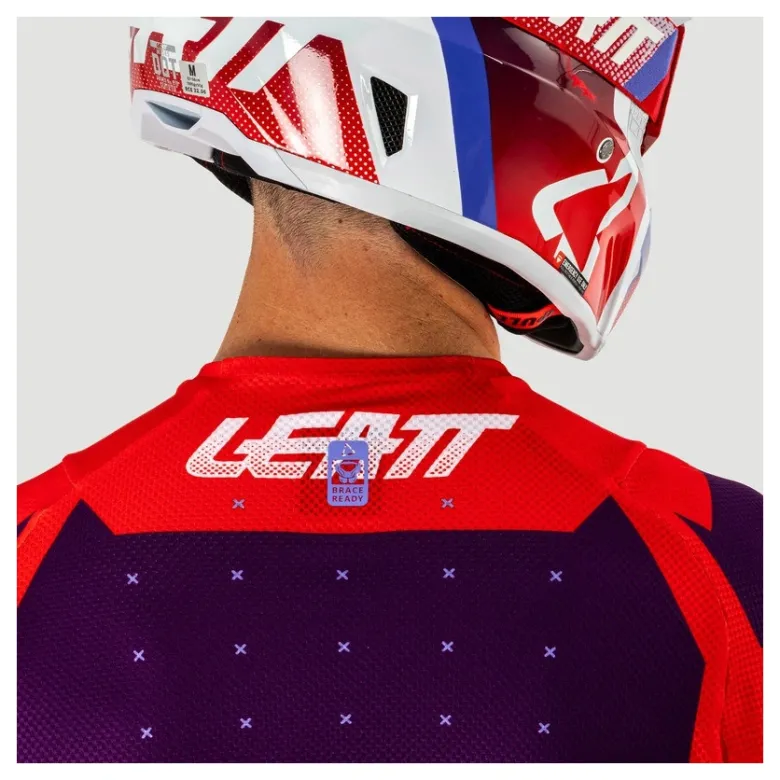 Bluza cross LEATT MOTO 4.5 LITE SUNBURN czerwony