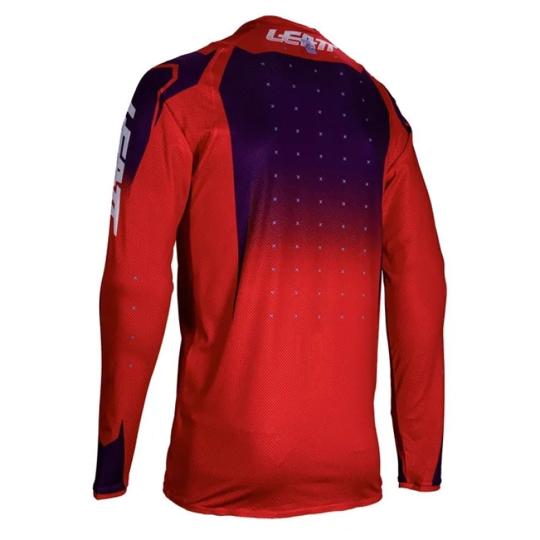 Bluza cross LEATT MOTO 4.5 LITE SUNBURN czerwony