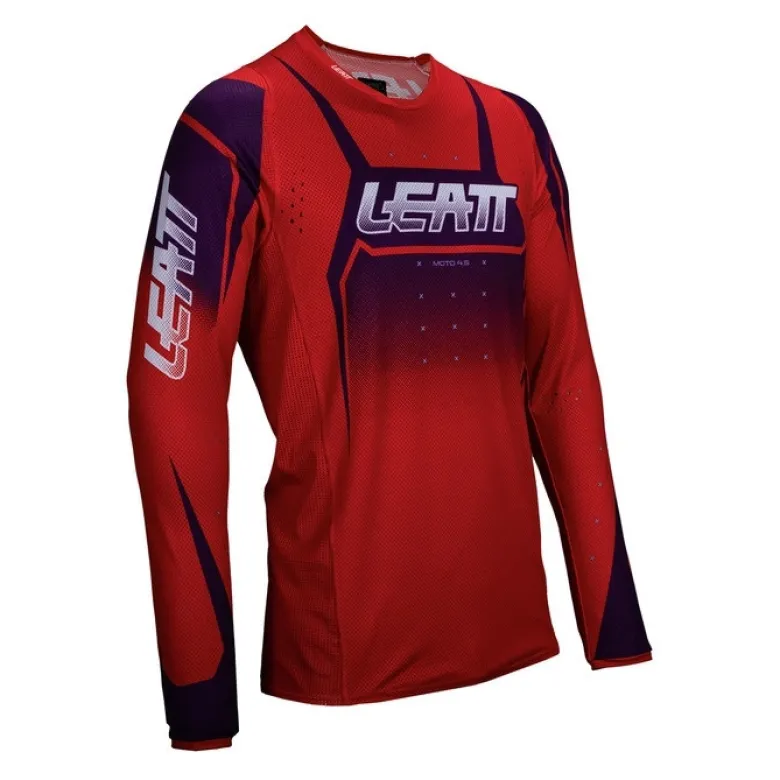 Bluza cross LEATT MOTO 4.5 LITE SUNBURN czerwony