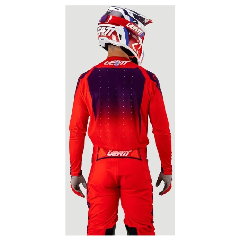 Bluza cross LEATT MOTO 4.5 LITE SUNBURN czerwony