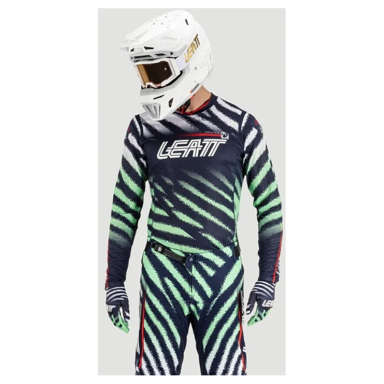 Bluza cross LEATT MOTO 5.5 ULTRAWELD MATCHA zielony czarny biały
