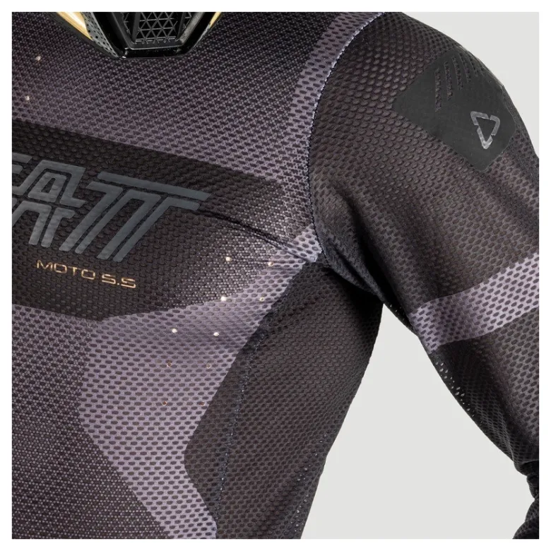 Bluza cross LEATT MOTO 5.5 ULTRAWELD STEALTH czarny