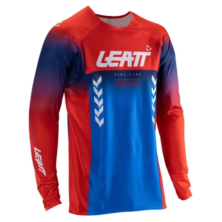 Bluza cross LEATT MOTO 5.5 ULTRAWELD ROYAL BLUE/RED niebieski czerwony