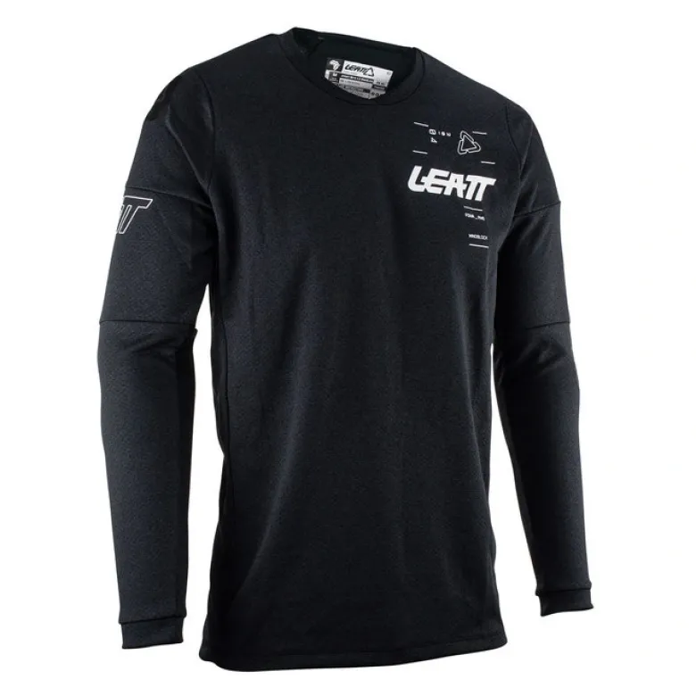 Bluza cross LEATT MOTO 4.5 WINDBLOCK BLACK czarny