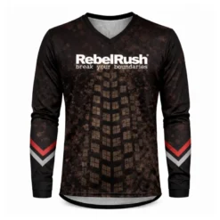 Bluza cross REBELRUSH ROOST BLACK czarny brązowy