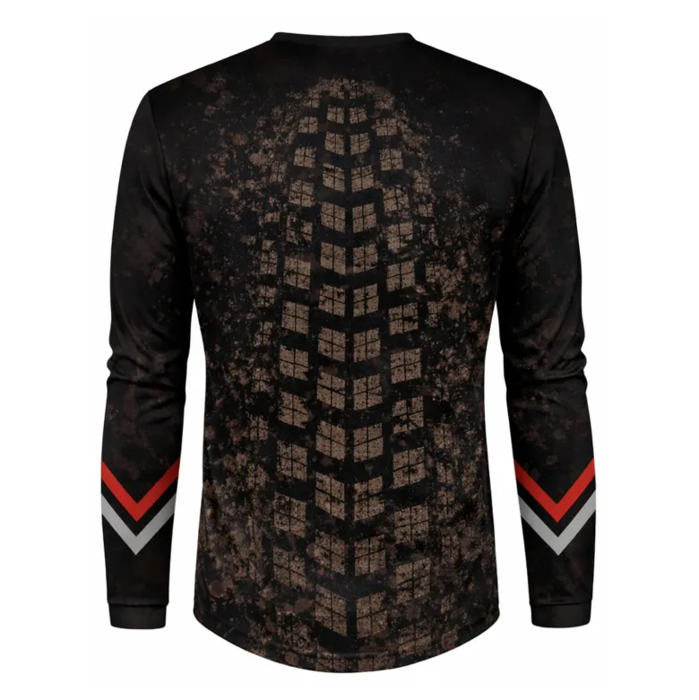 Bluza cross REBELRUSH ROOST BLACK czarny brązowy