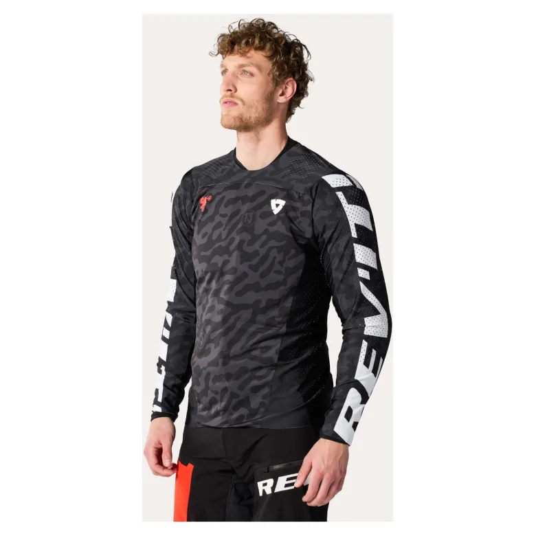 Bluza cross REVIT THIRTEEN BLACK czarny