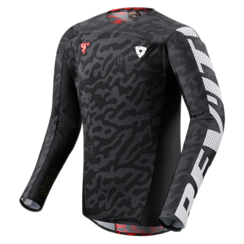 Bluza cross REVIT THIRTEEN BLACK czarny