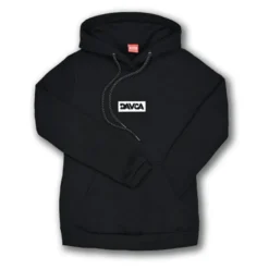 Bluza damska DAVCA LOGO REFLECTIVE czarny srebrny