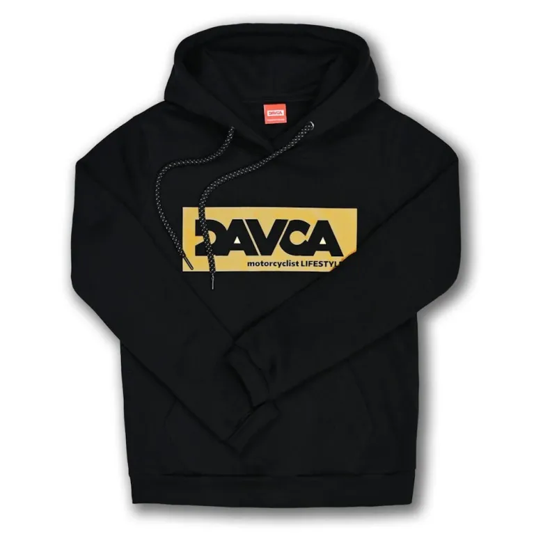 Bluza DAVCA LOGO GOLD czarny złoty