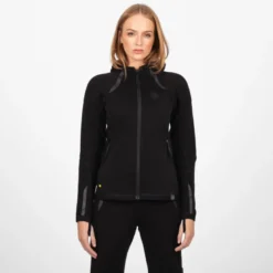 Bluza motocyklowa damska KNOX SHIELD HOODY LADY BLACK czarny