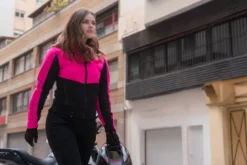 Bluza motocyklowa damska SHIMA DAYBREAKER LADY PINK różowy czarny