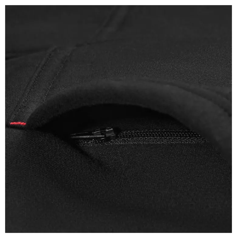 Bluza REBELRUSH ZIP BLACK czarny