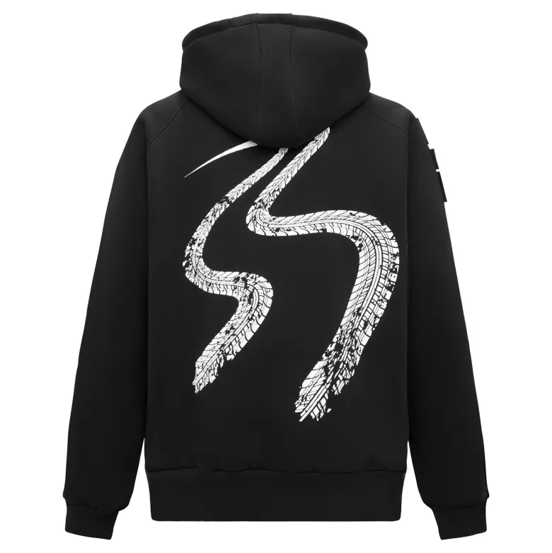Bluza REBELRUSH ZIP BLACK czarny