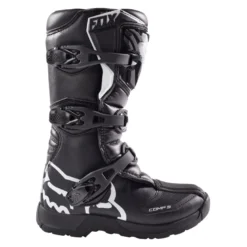 Buty cross dziecięce FOX JUNIOR COMP BLACK czarny biały